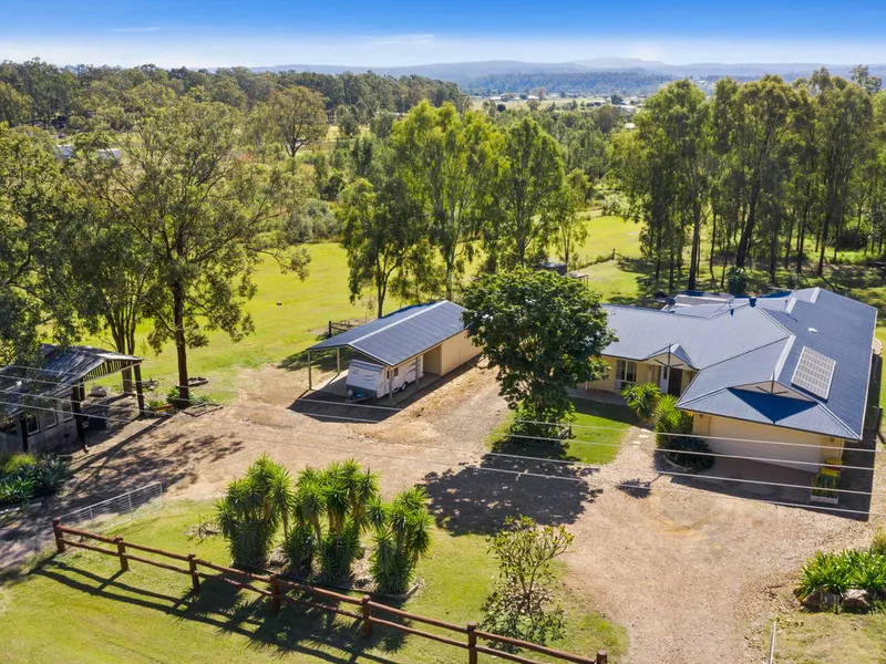 Tranquil, 2 hectare rural lifestyle retreat in Veradilla, QLD, 4347