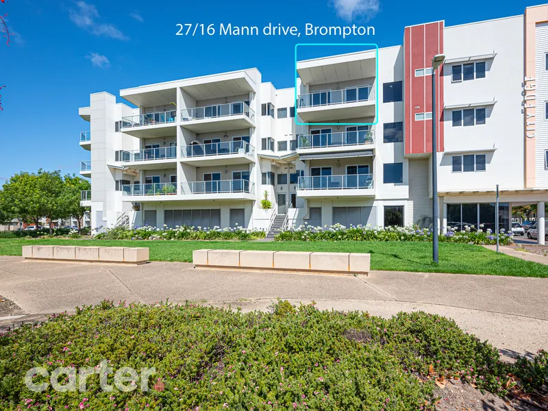 Level up with true 'city edge' living, top floor perks and park position