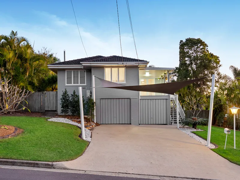 Elevated family home in a highly sought-after location