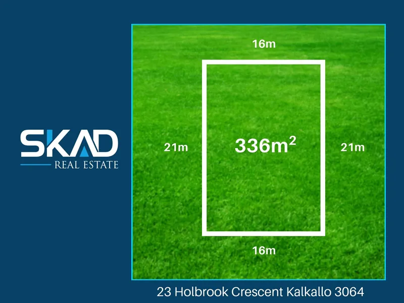 Titled 336m2 block with a 16 metre frontage