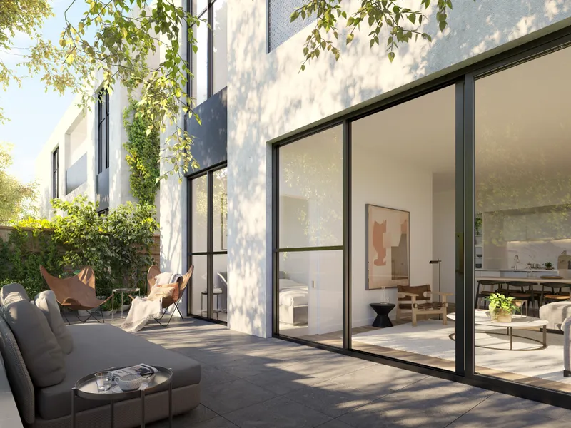 Stunning open North view towards Mullum Mullum Reserve