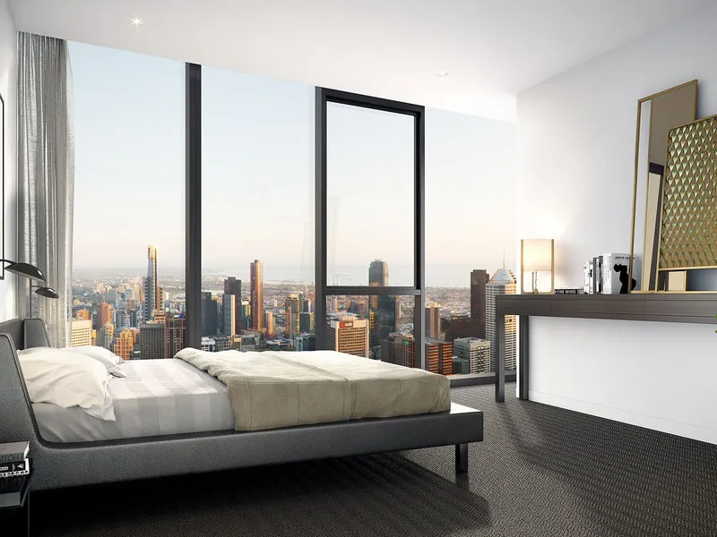 Amazing City Views: Beautiful 1 Bedroom & 1 Bathroom Apartment In Melbourne!!!