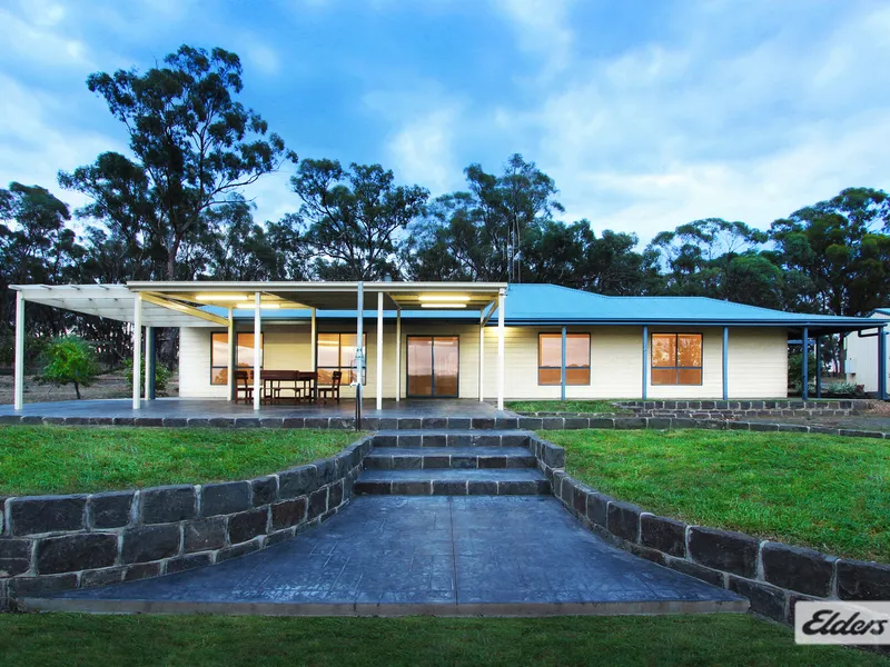 NICE HOME ON 20 ACRES WITH DISTANT VIEWS, GRASSY MEADOWS, GREAT SHEDDING & MORE!