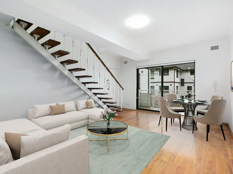 Unique Two Level Apartment!
