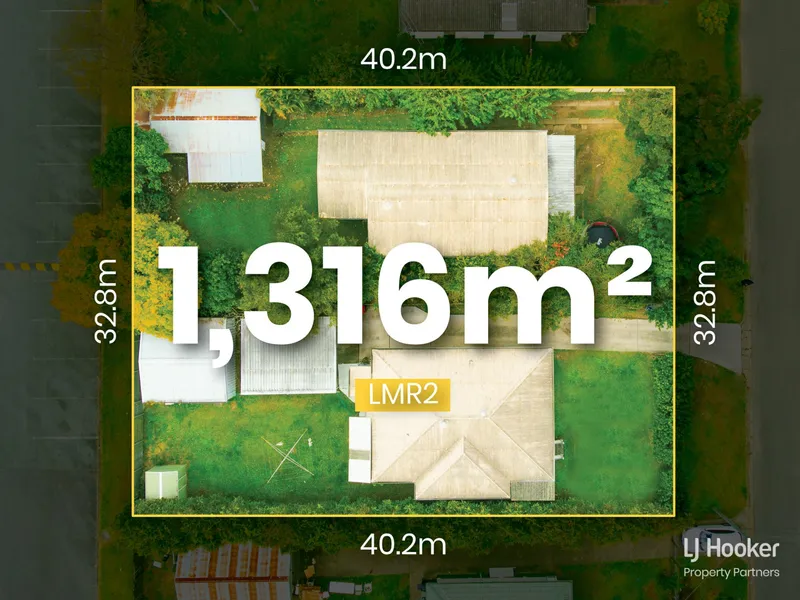 Large LMR2 Dual Block in Exceptional Location - Massive Potential for Development!