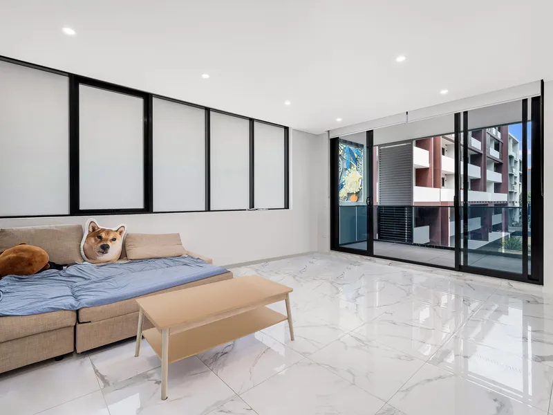 Nearly New one bedroom apartment with High quality finishes.