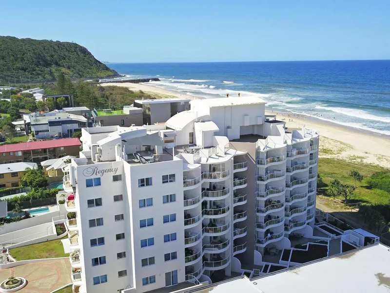 Absolute beachfront One bedroom Apartment