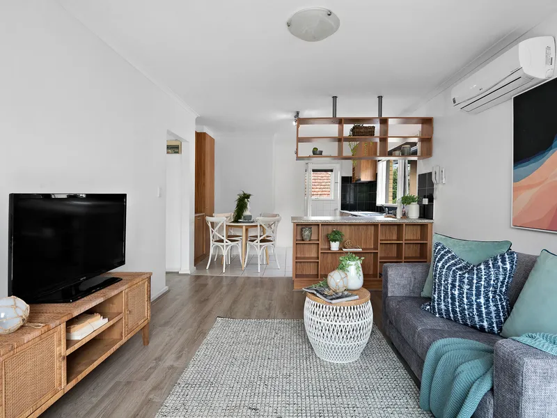 Secure and sun filled home