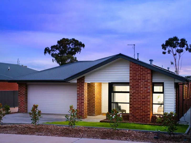 A standout contemporary home with living space galore