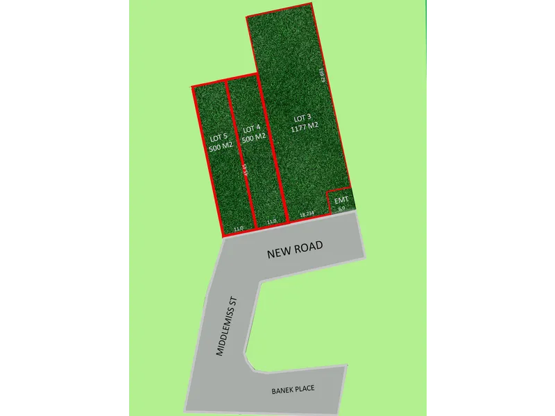 An excellent opportunity in a sought after location - Rare Vacant land Sites