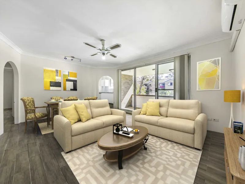 Lovely Two Bedroom Unit with Tiled Floors and Air-Con!