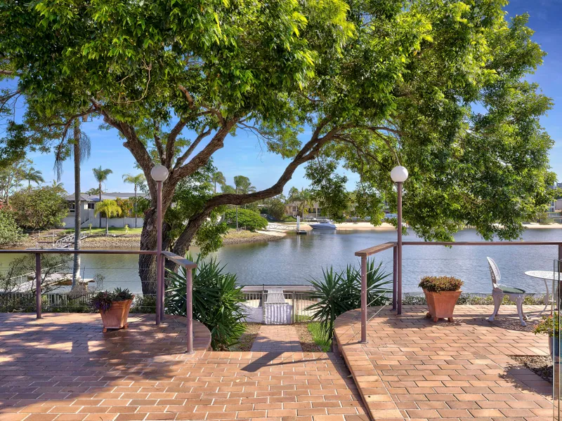 Meticulously maintained home on pristine wide water