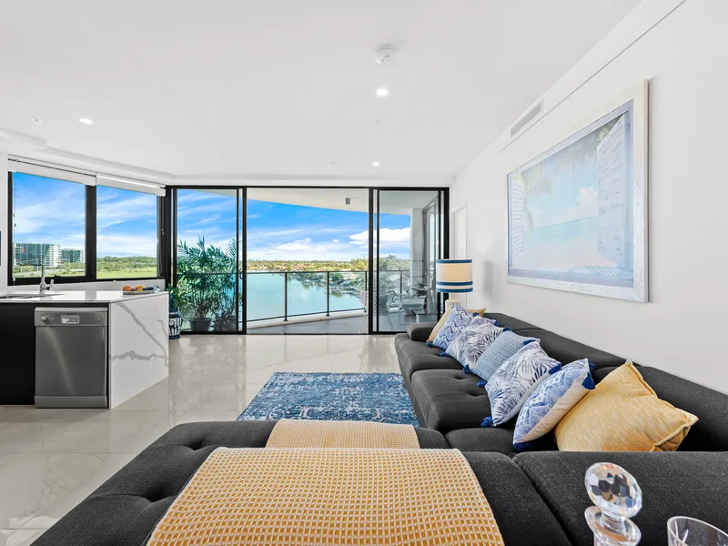 EXCEPTIONAL VALUE – LARGEST FLOOR PLAN. North Facing boasting uninterrupted water views. 