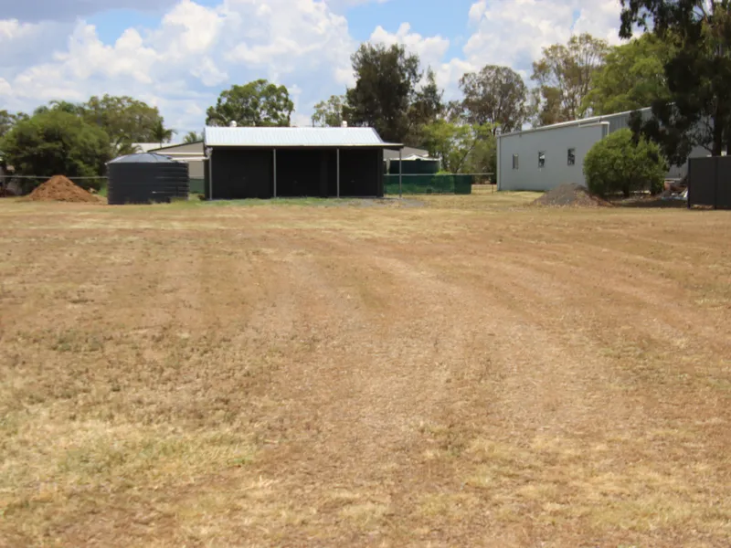 Large Allotment - Shed Already Built - Ready To Build Your Dream Home - Opportunity for recently increased First Home Owners Grant