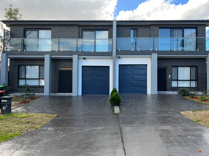 As New Duplex In Quiet Location