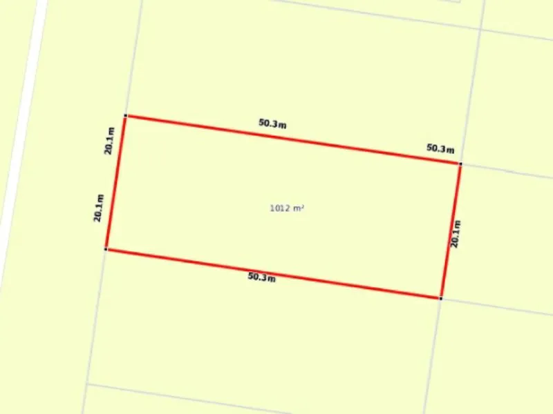 VACANT LAND WITH ESTABLISHED TREES