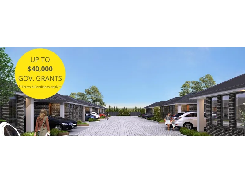 Affordable off the plan housing in booming suburb!