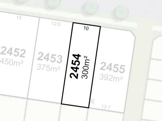 300m2 block in Harmony, Sunshine Coast.