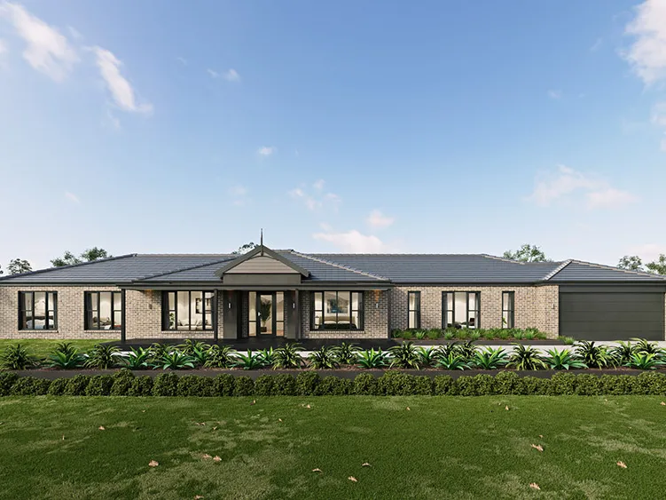 Metricon Davenport Home with a Colonial Facade.