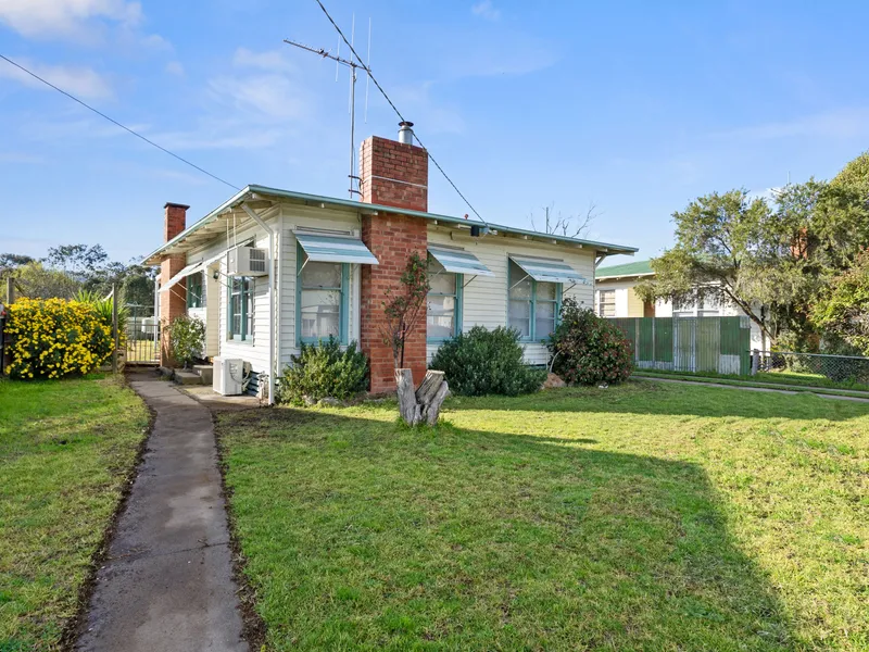A charming home on a large block