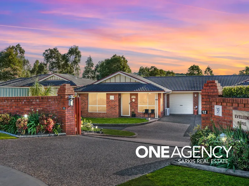 Two-bedroom villa in a highly sought-after gated community