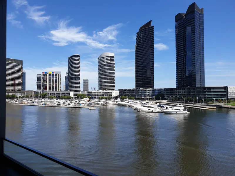 1 Bedroom EXCEPTIONAL WATER VIEW Apartment on 883 Collins Street