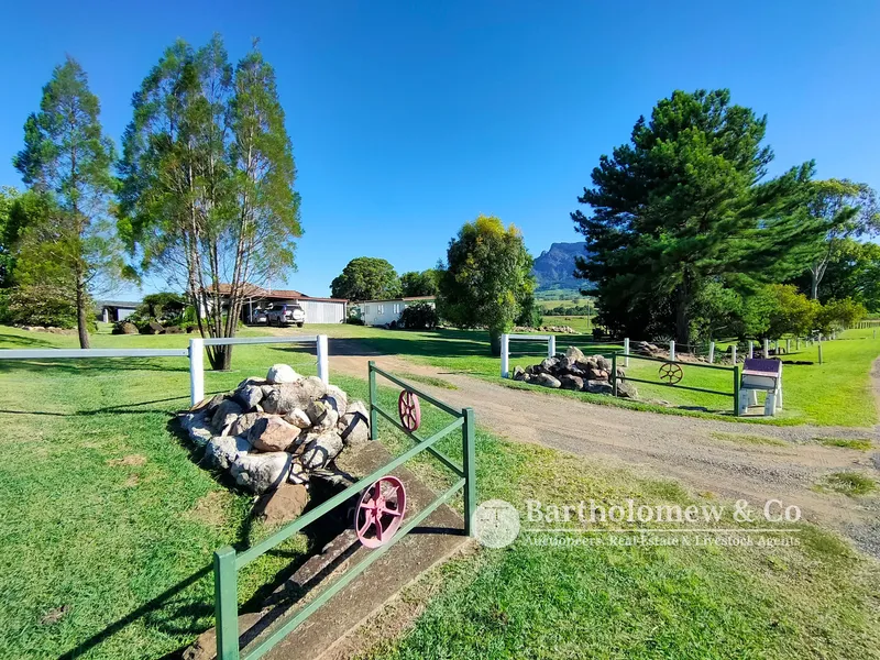 Beautiful Setting with Views, Acreage & Creek Frontage