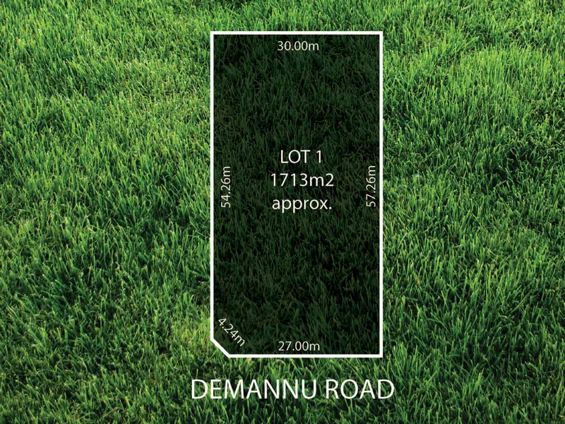 Land Opportunity with 27m (approx) Frontage!