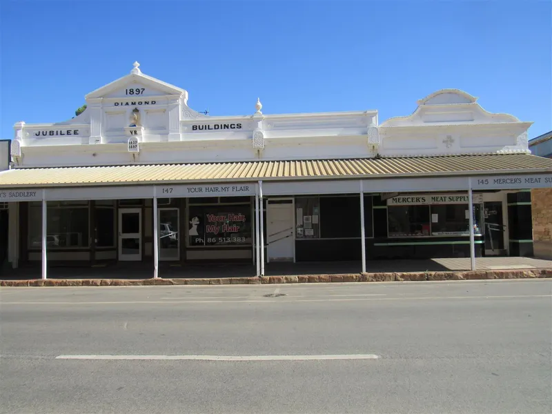 Three Main Street Shop Frontages
