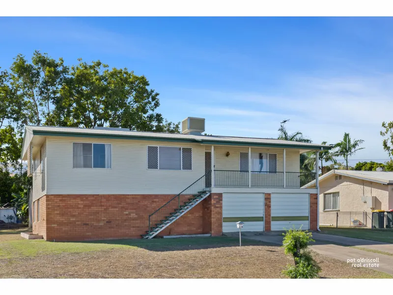 4 bedroom home with side access to a 9m x 7.5m powered shed......