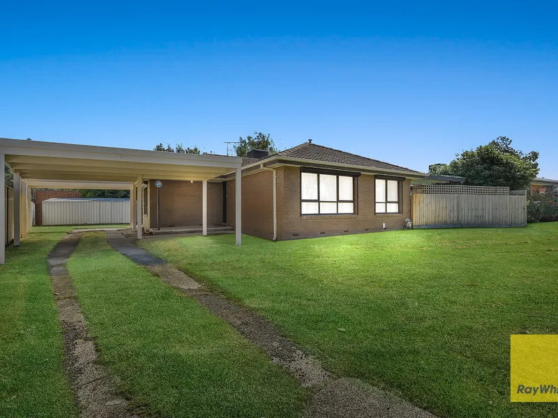 FAMILY FRIENDLY HOME WITH LOTS OF POTENTIAL!!