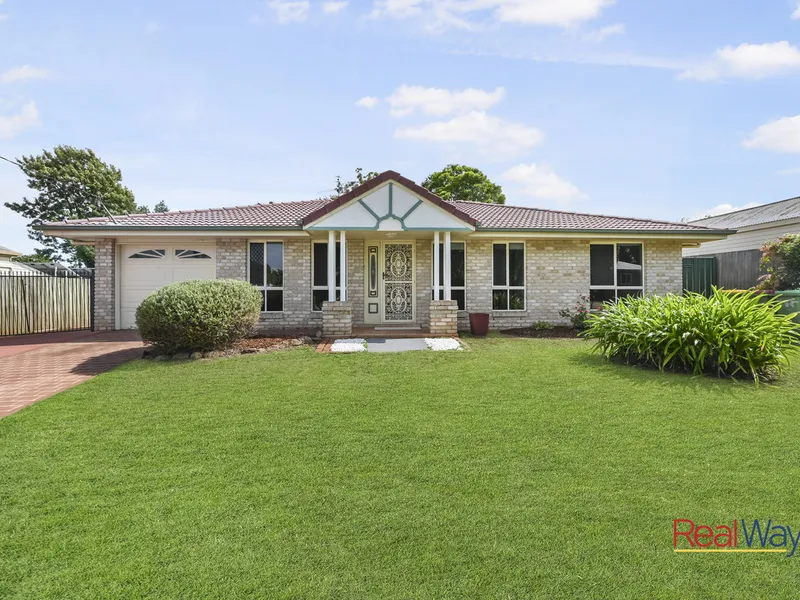 Impeccably presented family home, conveniently located in the popular Centenary Heights!