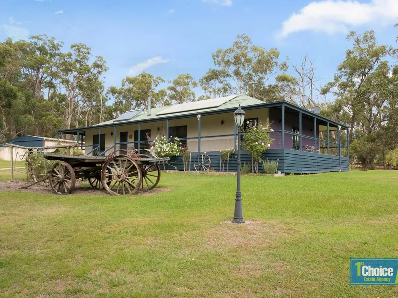 EXQUISITE PROPERTY THAT REPRESENTS THE PINNACLE OF RURAL/COASTAL LIVING - UNIQUE 8.7 ACRES