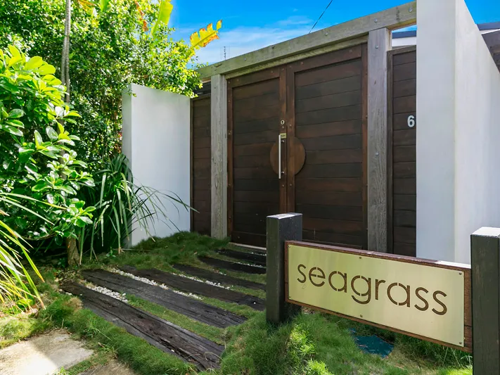 Peace and seclusion in this Balinese inspired beach house