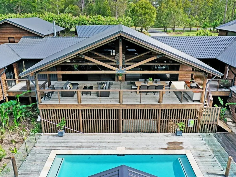 Fully furnished Luxurious 4-Bedroom Bali-Inspired Pole Home in Secure Gated Complex - COMING SOON