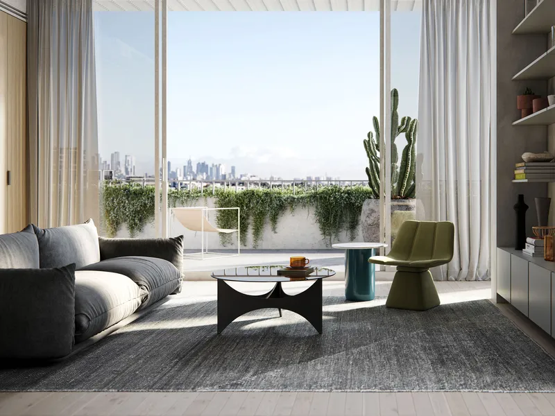 Spacious Fifth Floor Apartment