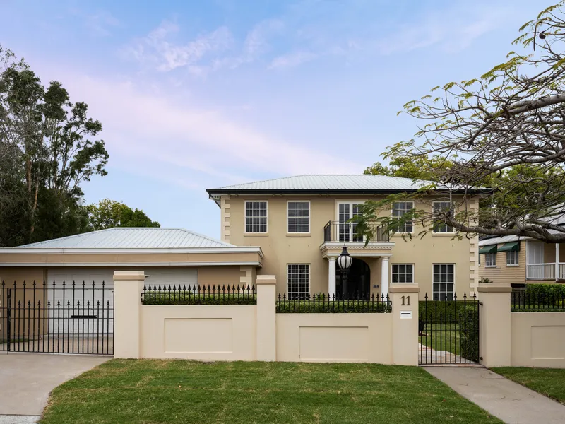 French inspired châtaeu in one of Hendra's most desirable streets
