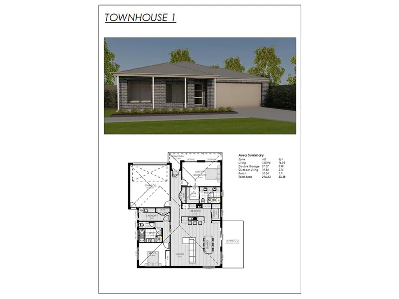 Buy Off The Plan Now - Superb Location 2 Bed 2 Bath Townhouse