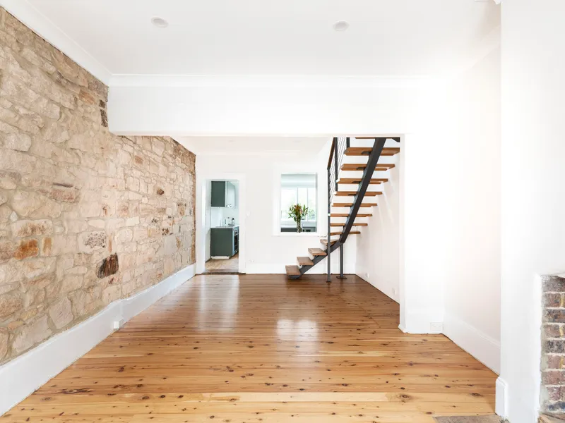Heritage-listed renovated terrace
