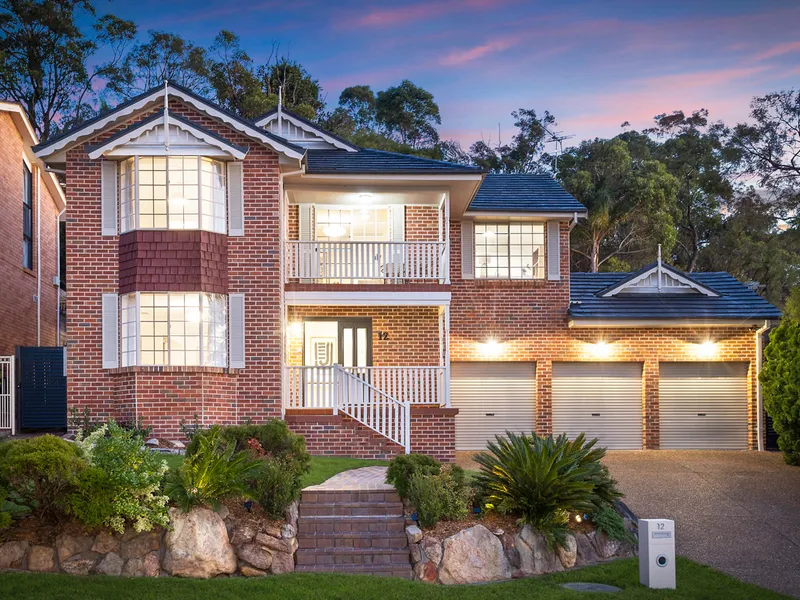 Fully renovated family home with expansive bush views