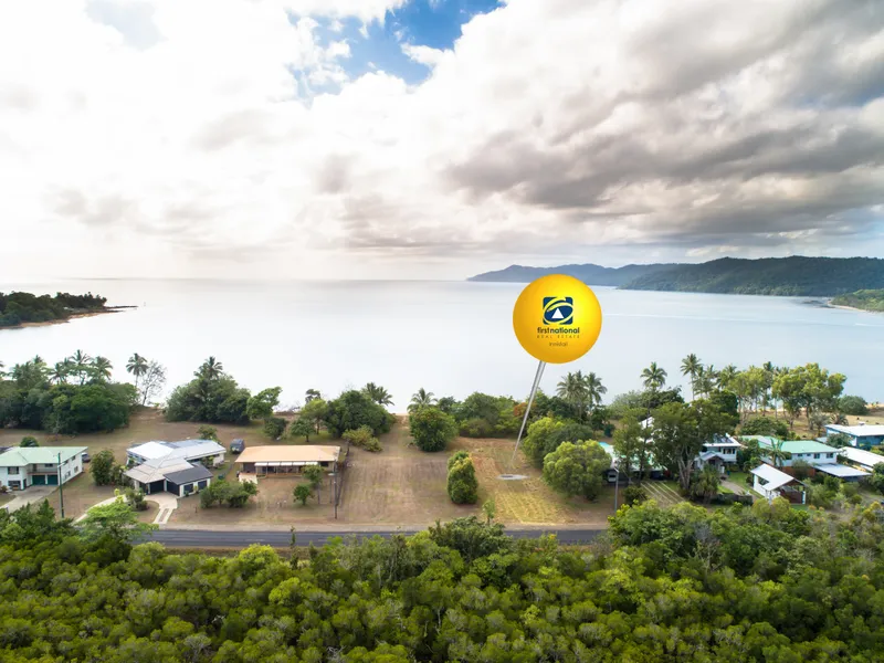 LAND FEW AND FAR BETWEEN ABSOLUTE BEACH FRONTAGE
