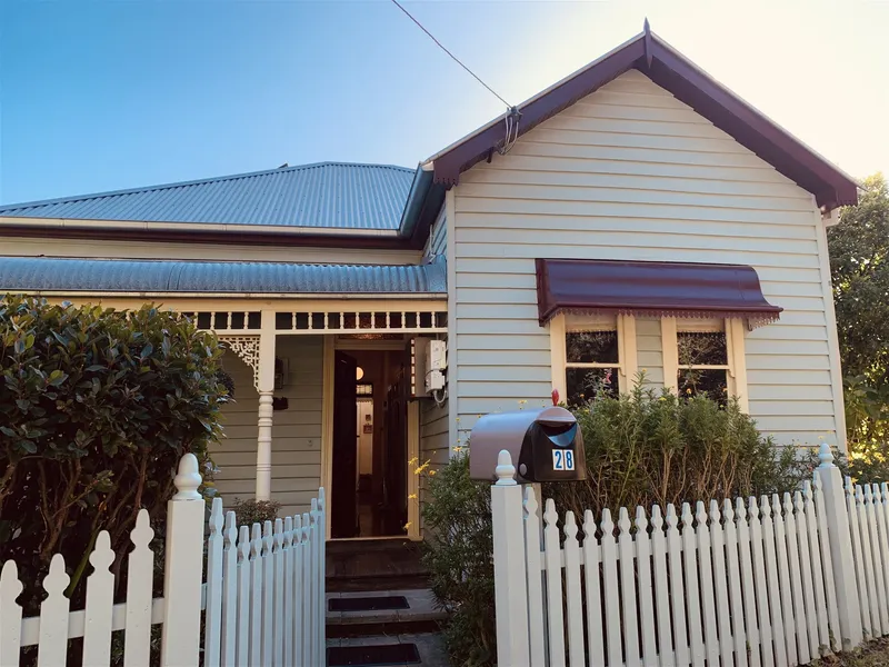 Settle Cottage - A rare and charming period home with many original features on a perfect sized block with rear lane access.