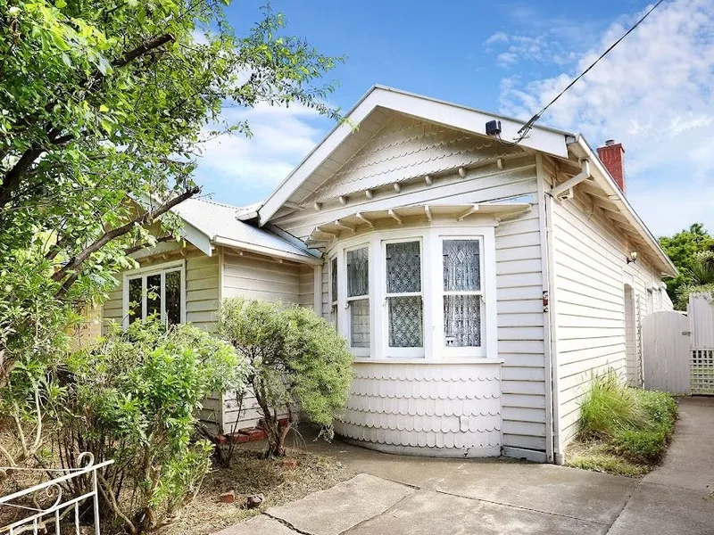 A large home with a great sized rear garden