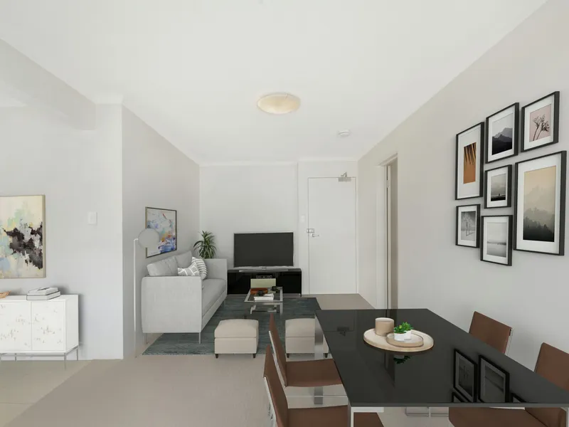 Affordable Top Floor Apartment in Vibrant Urban Fringe Locale