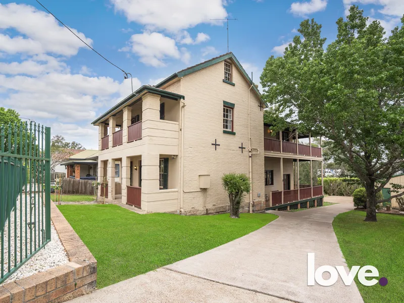 Grand 1800's Exterior with Modern Convenience