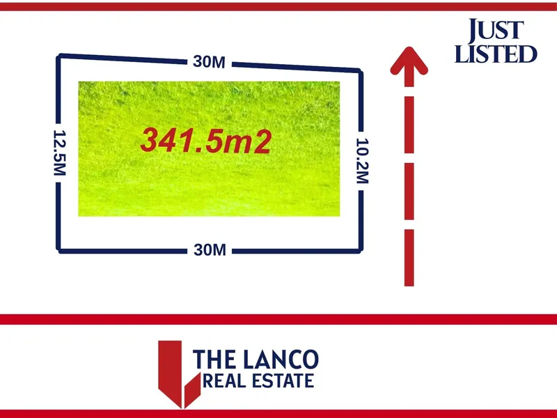 North Facing Block for sale in SkyLark Estate Melton South!