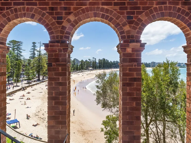 2 Bedroom + Sunroom in Manly's Most Iconic Building