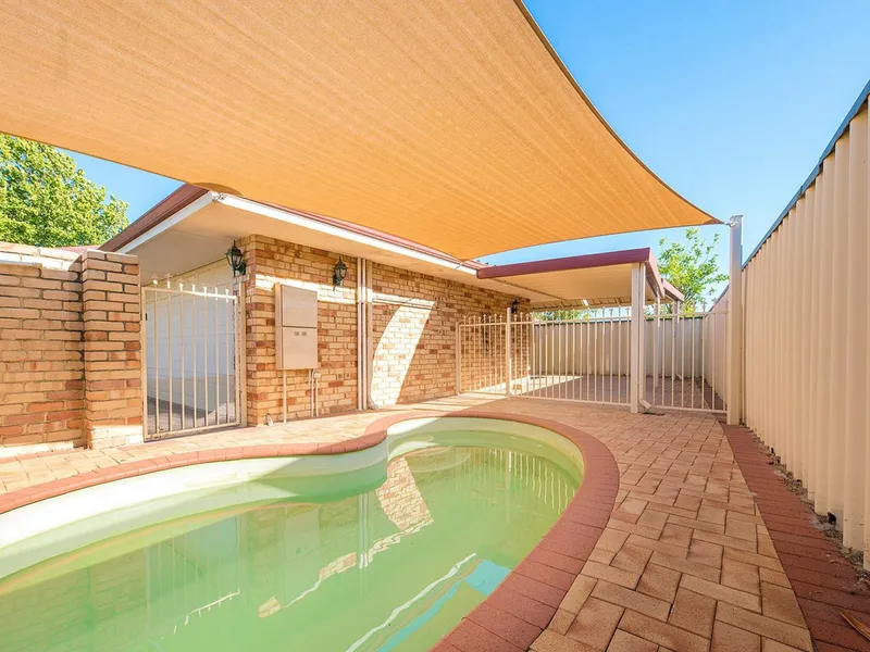 Spacious 3x2 Family Home with Pool, on Leafy Green Street!