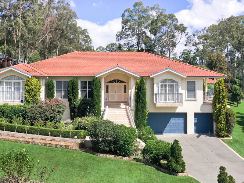 Sophisticated suburban oasis
