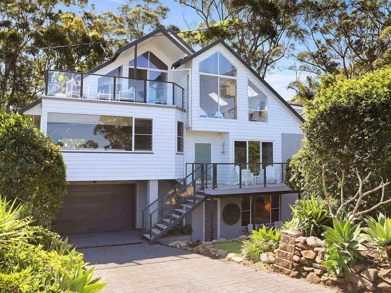 Modern family home with dual street access